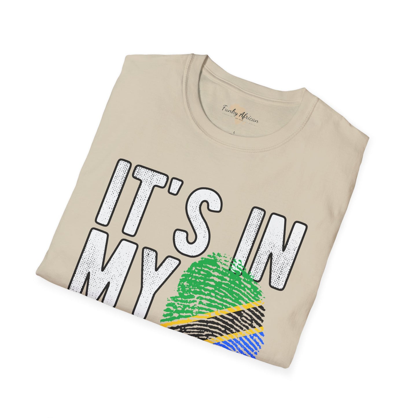 it's in my DNA unisex tee - Tanzania