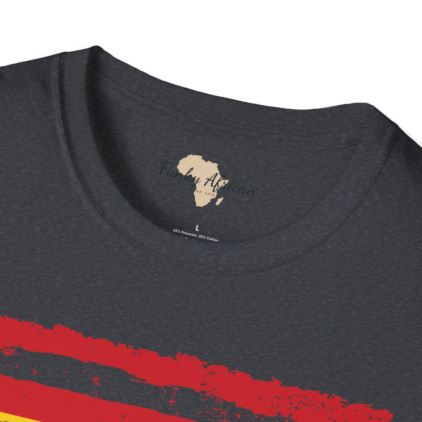 Ghana strip unisex softstyle tee