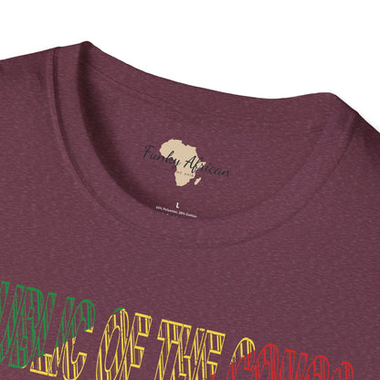 Republic of the Congo text unisex softstyle tee