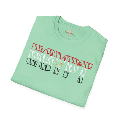 Egypt text unisex softstyle tee