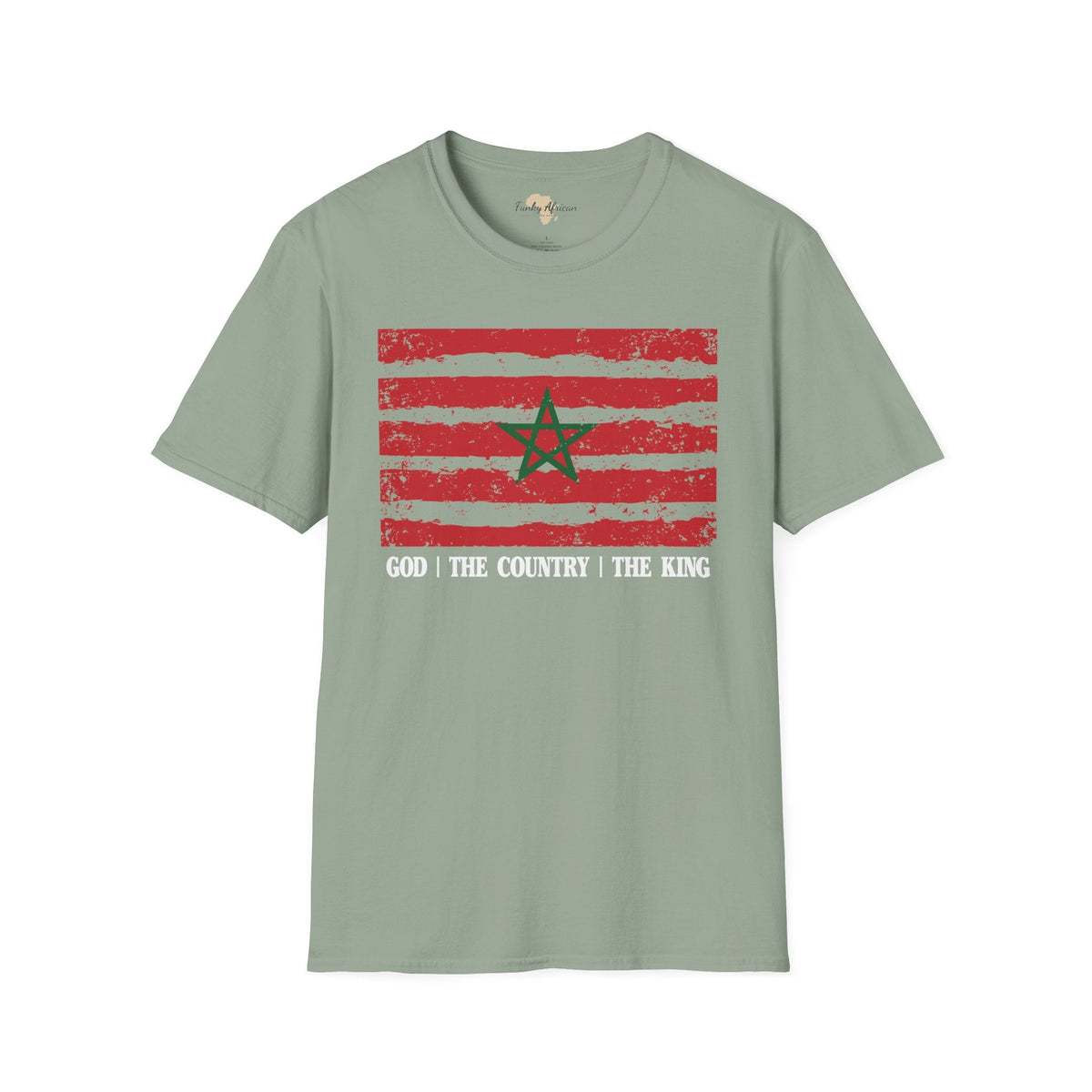 Morocco strip unisex softstyle tee Funky African