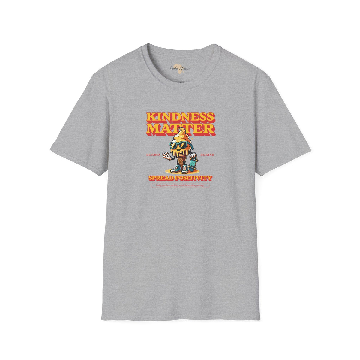 Kindness matter unisex softstyle tee Funky African