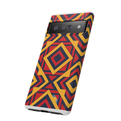 African Print Google Pixel Tough Cases