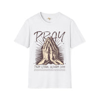 Pray more worry less unisex tee Funky African