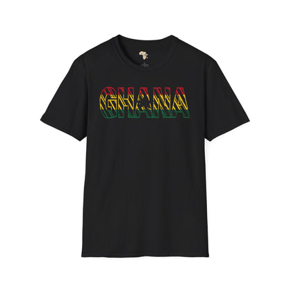 Ghana text unisex softstyle tee