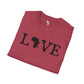 One love unisex softstyle tee Funky African
