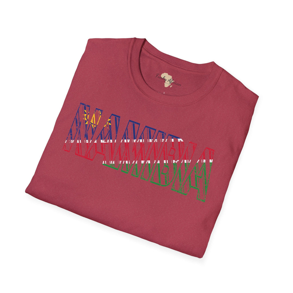 Namibia text unisex softstyle tee Funky African