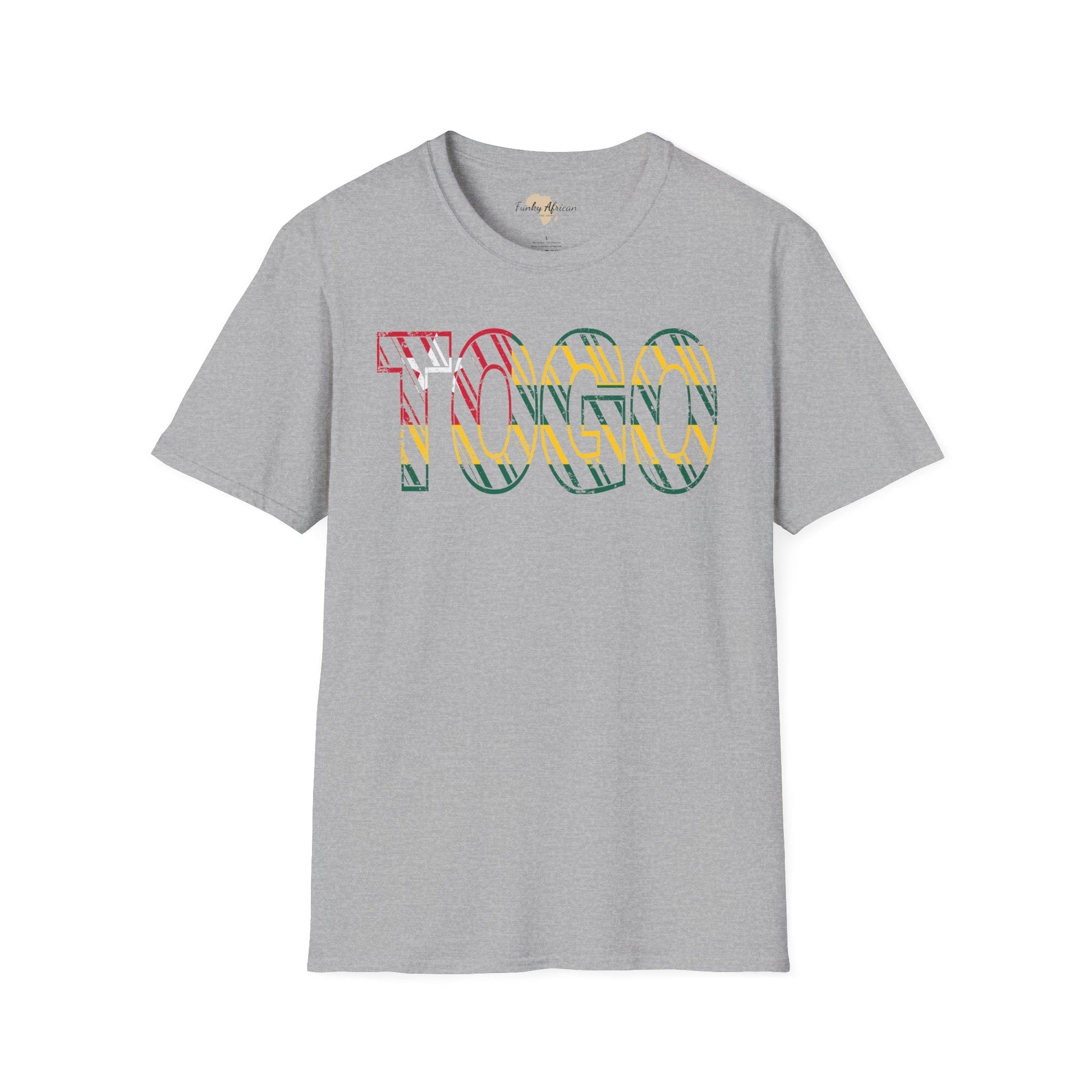 Togo text unisex softstyle tee Funky African