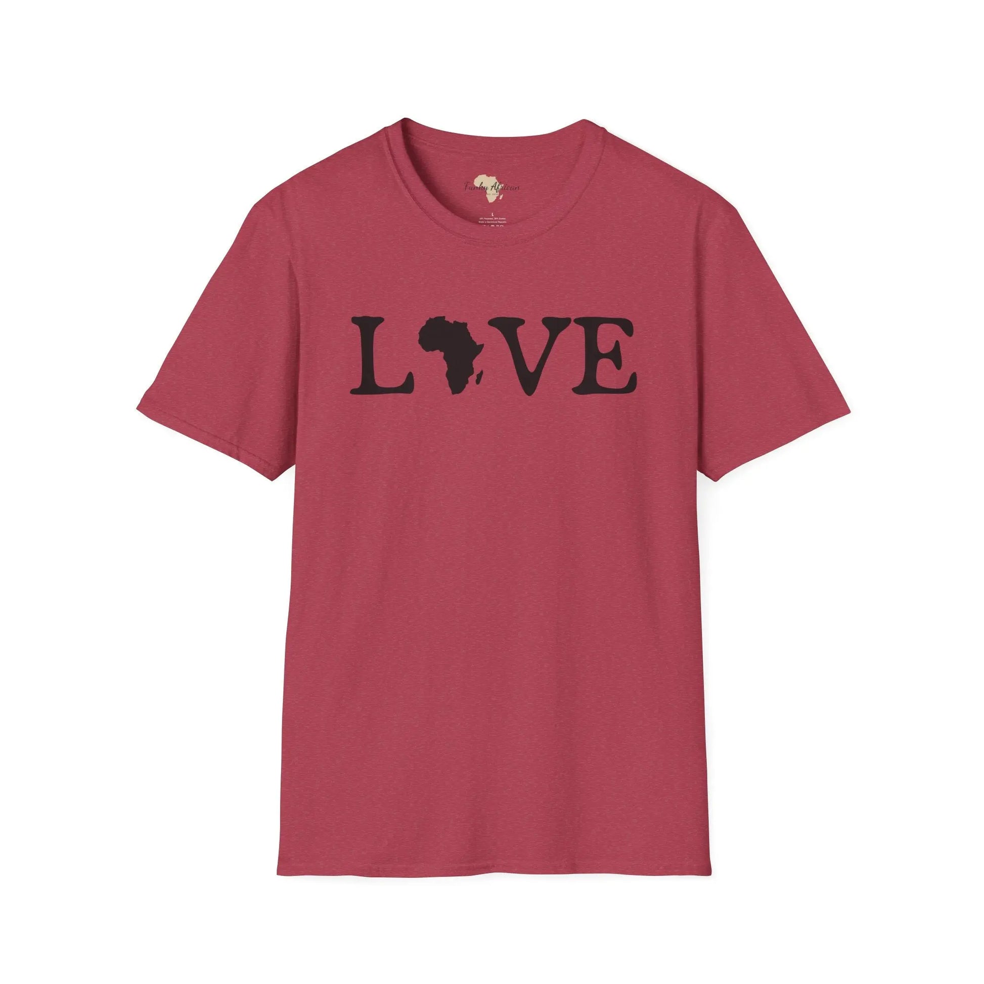 One love unisex softstyle tee Funky African