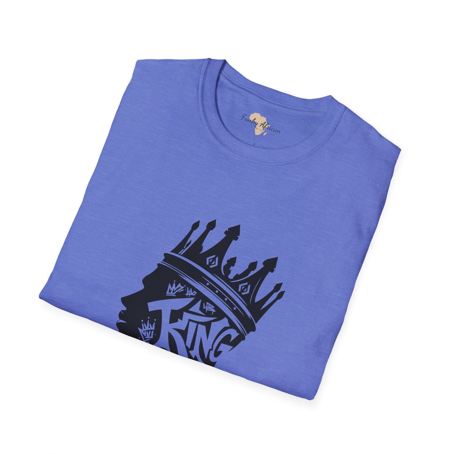 African King graffiti unisex softstyle tee