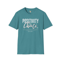 Positivity is a choice unisex softstyle tee Funky African