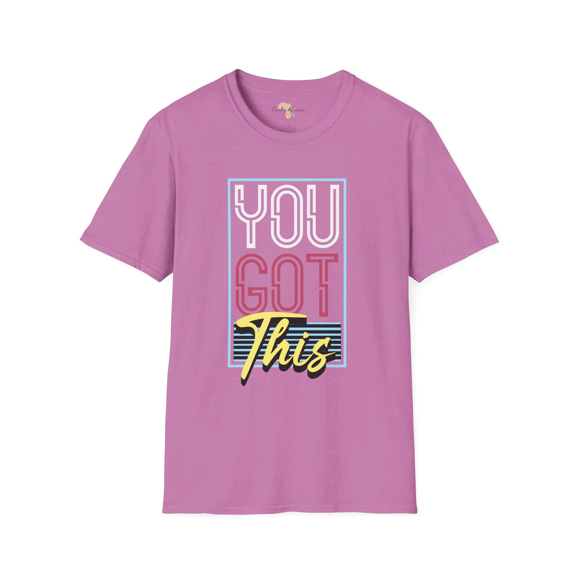 You got this unisex softstyle tee Printify