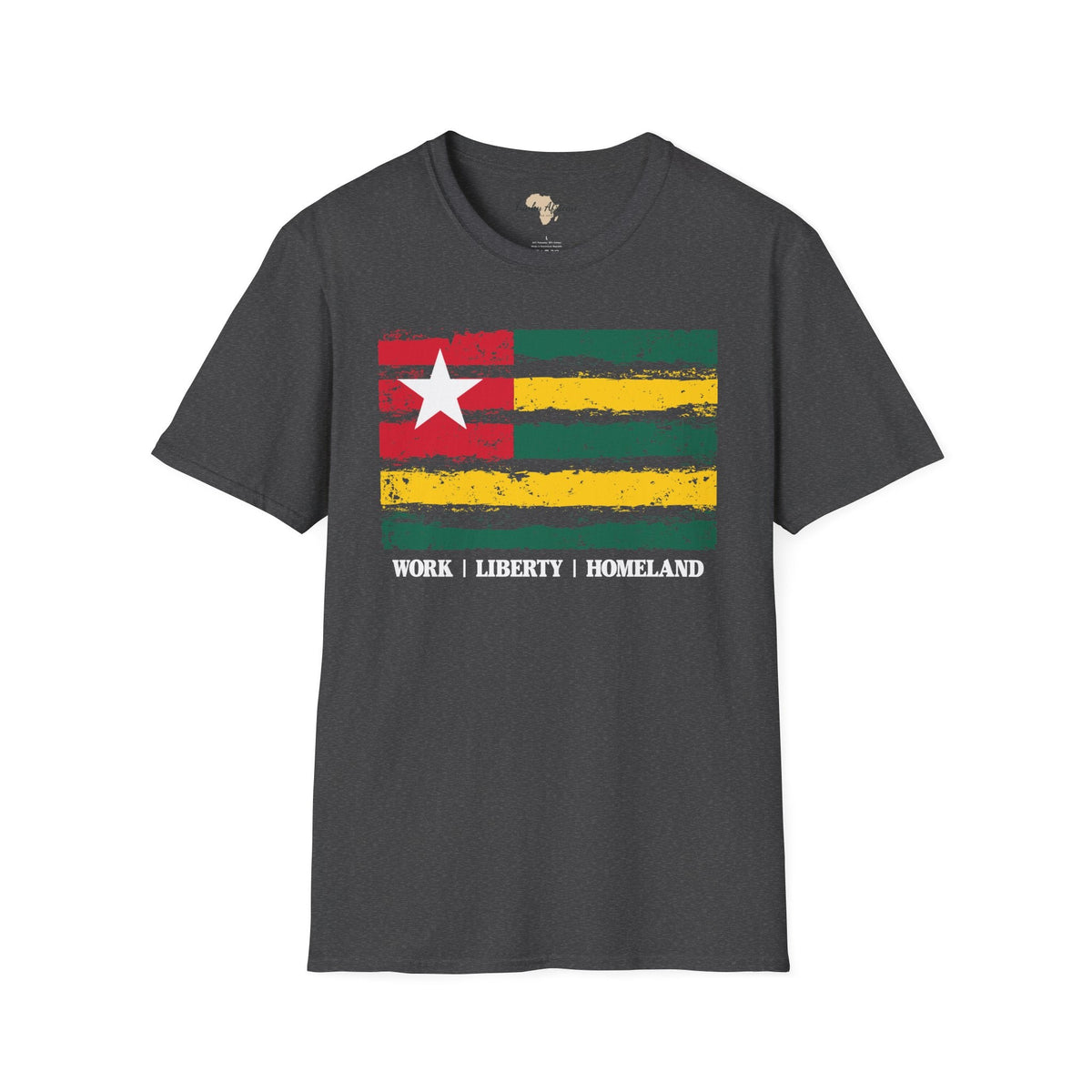 Togo strip unisex softstyle tee Funky African