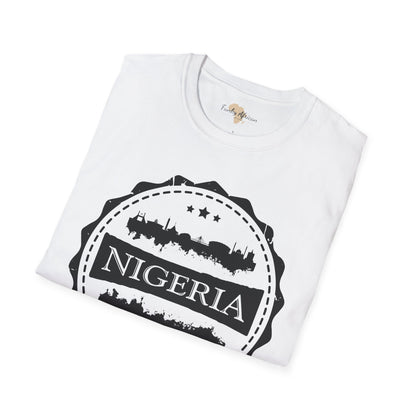 Nigeria Stamp unisex tee