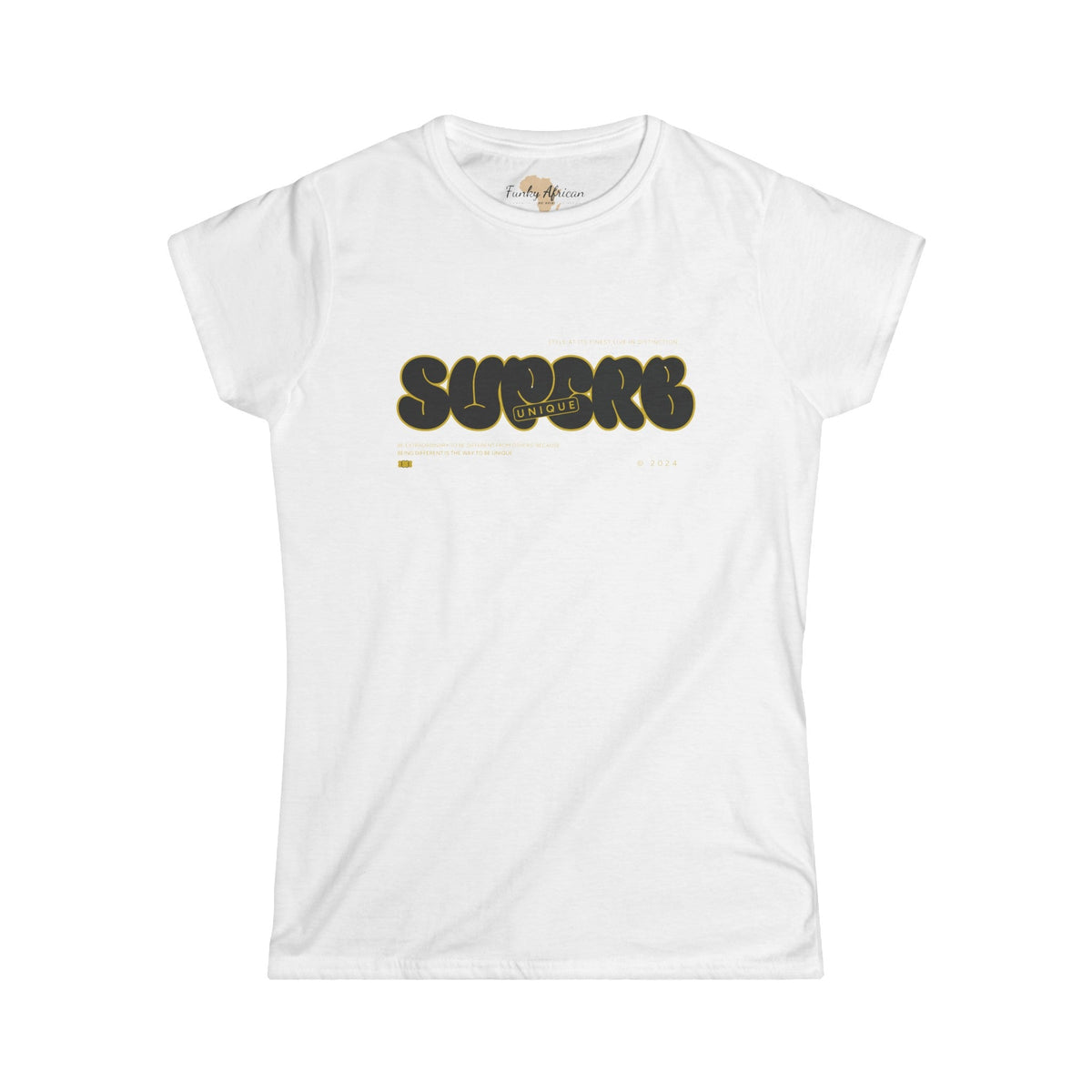 Superb Women's Softstyle Tee Funky African