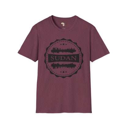 Sudan Stamp unisex tee