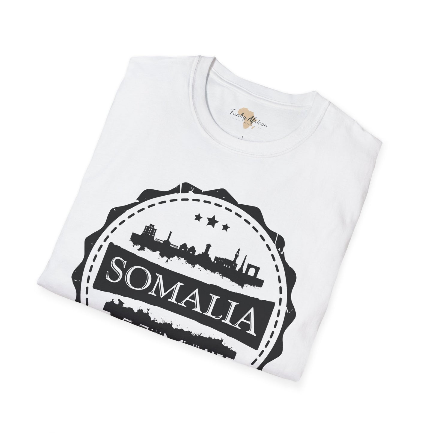 Somalia Stamp unisex tee