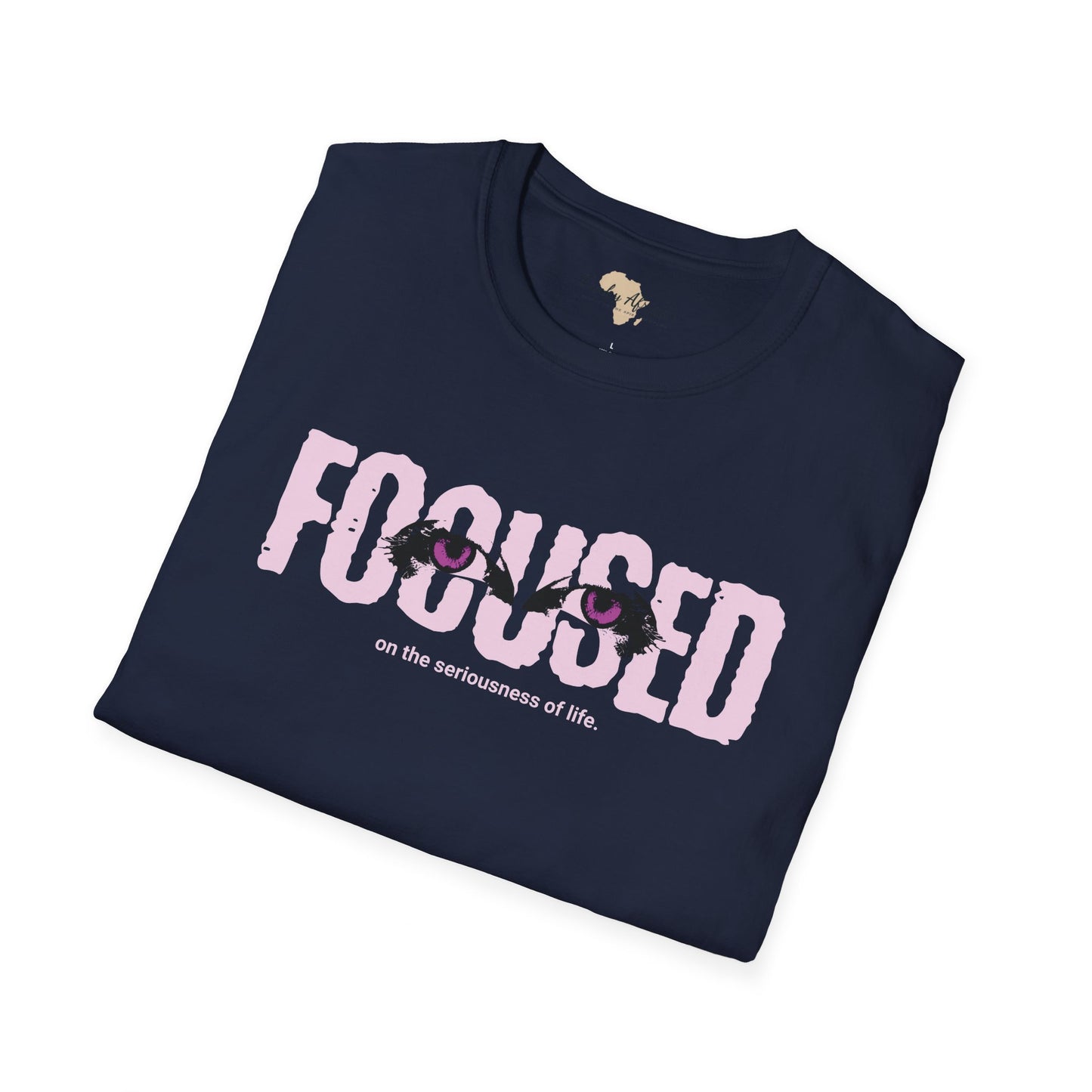 Focused unisex softstyle tee