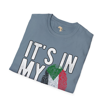 it's in my DNA unisex tee - Sudan