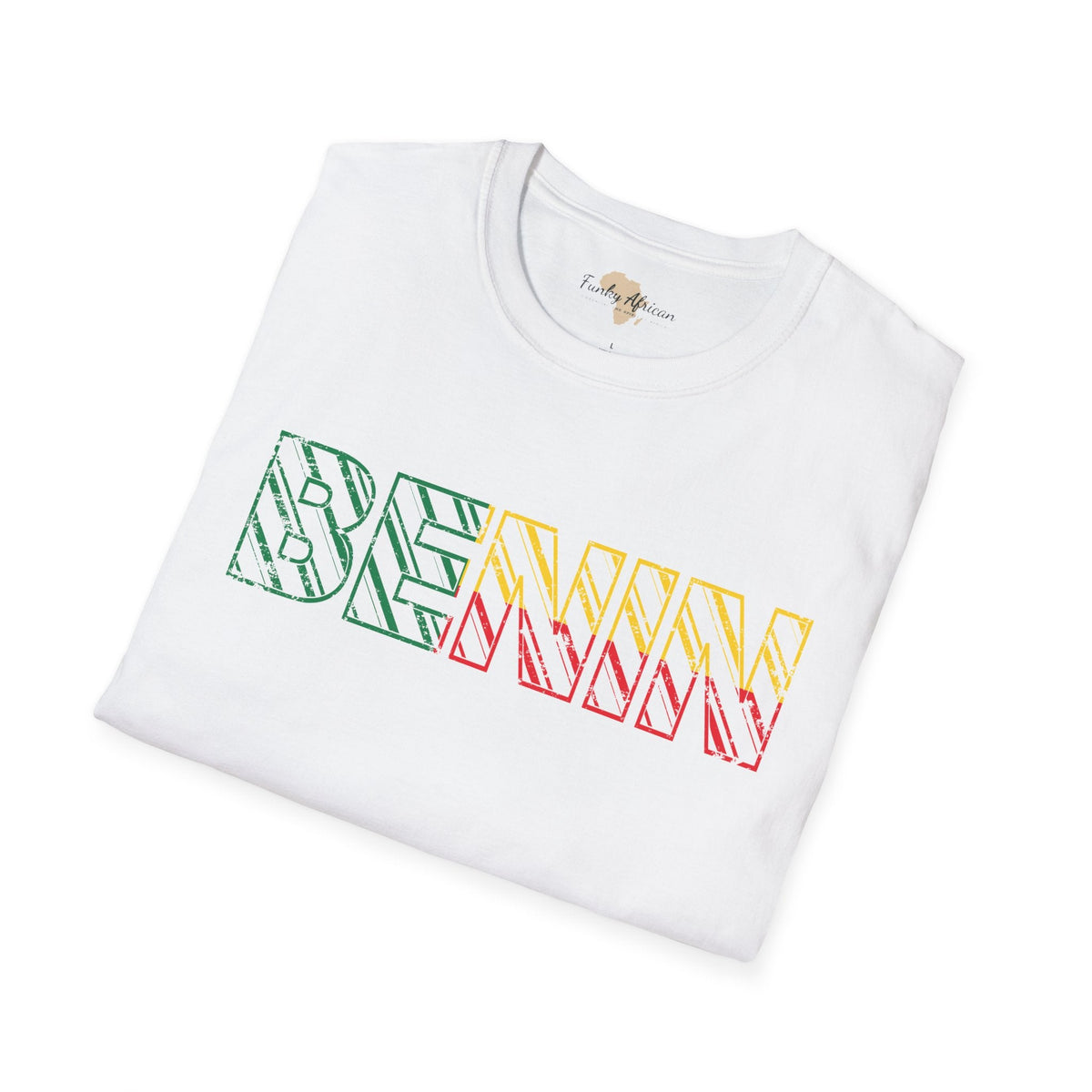 Benin text unisex softstyle tee Funky African