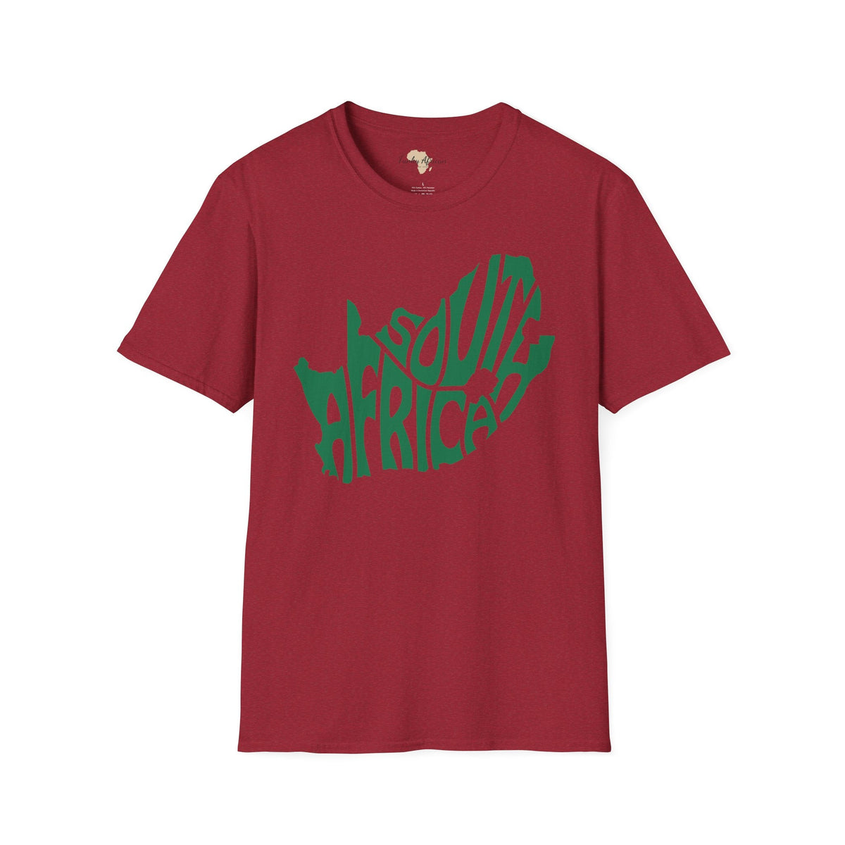 South Africa cut unisex softstyle tee Funky African