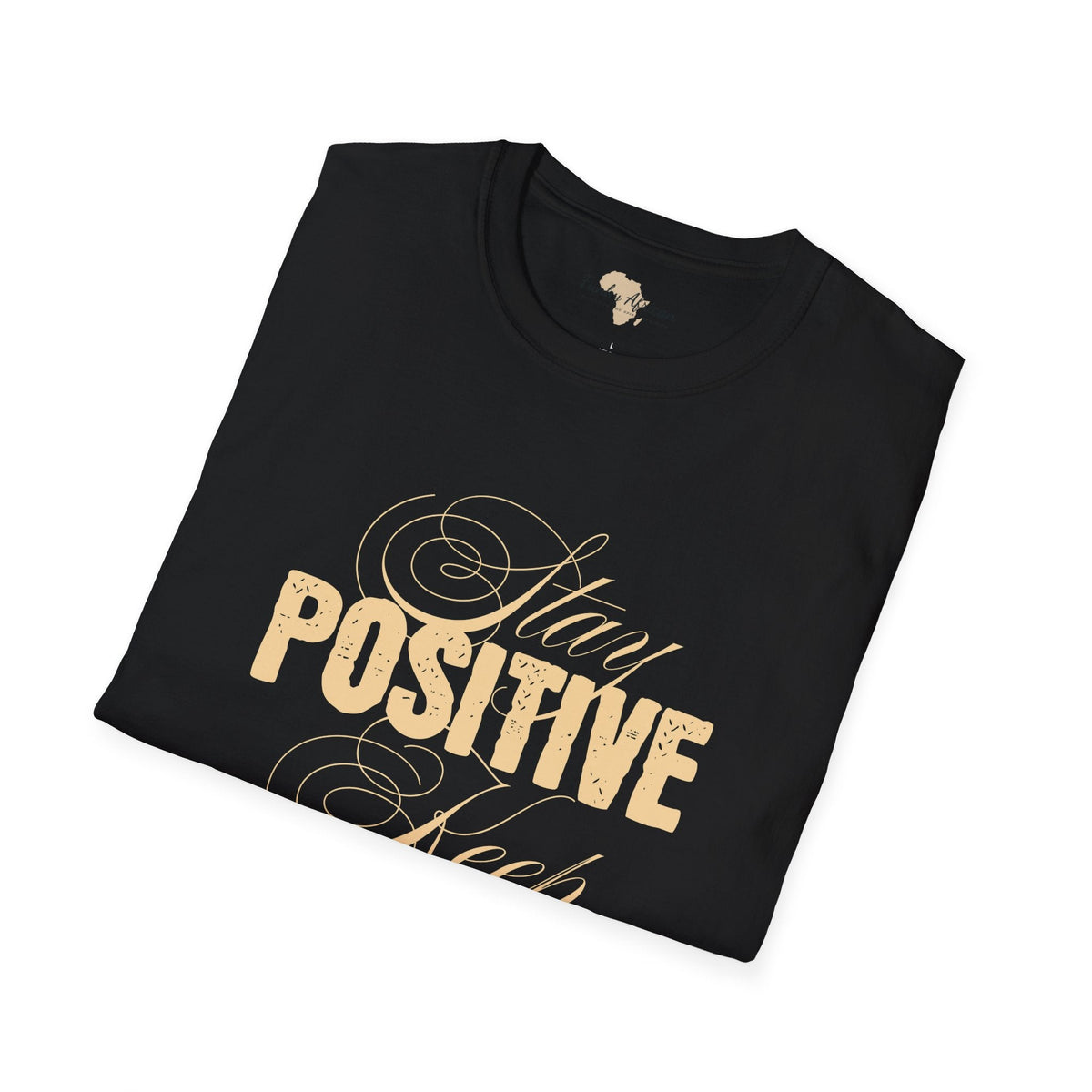 Stay positive unisex softstyle tee Funky African