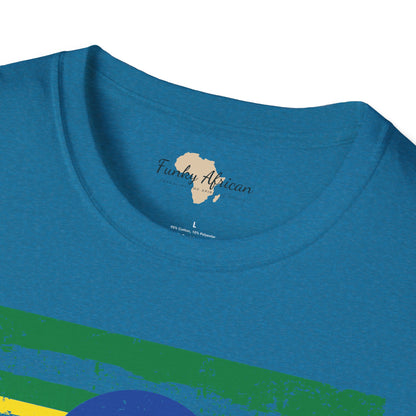 Ethiopia strip unisex softstyle tee