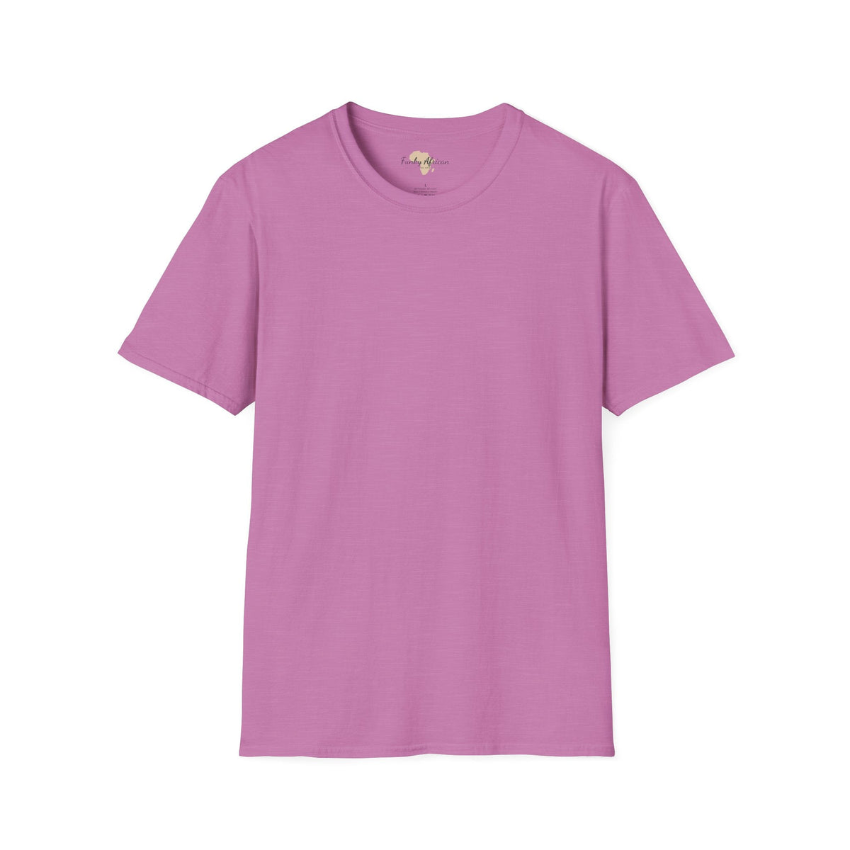 Blank unisex softstyle tee Funky African