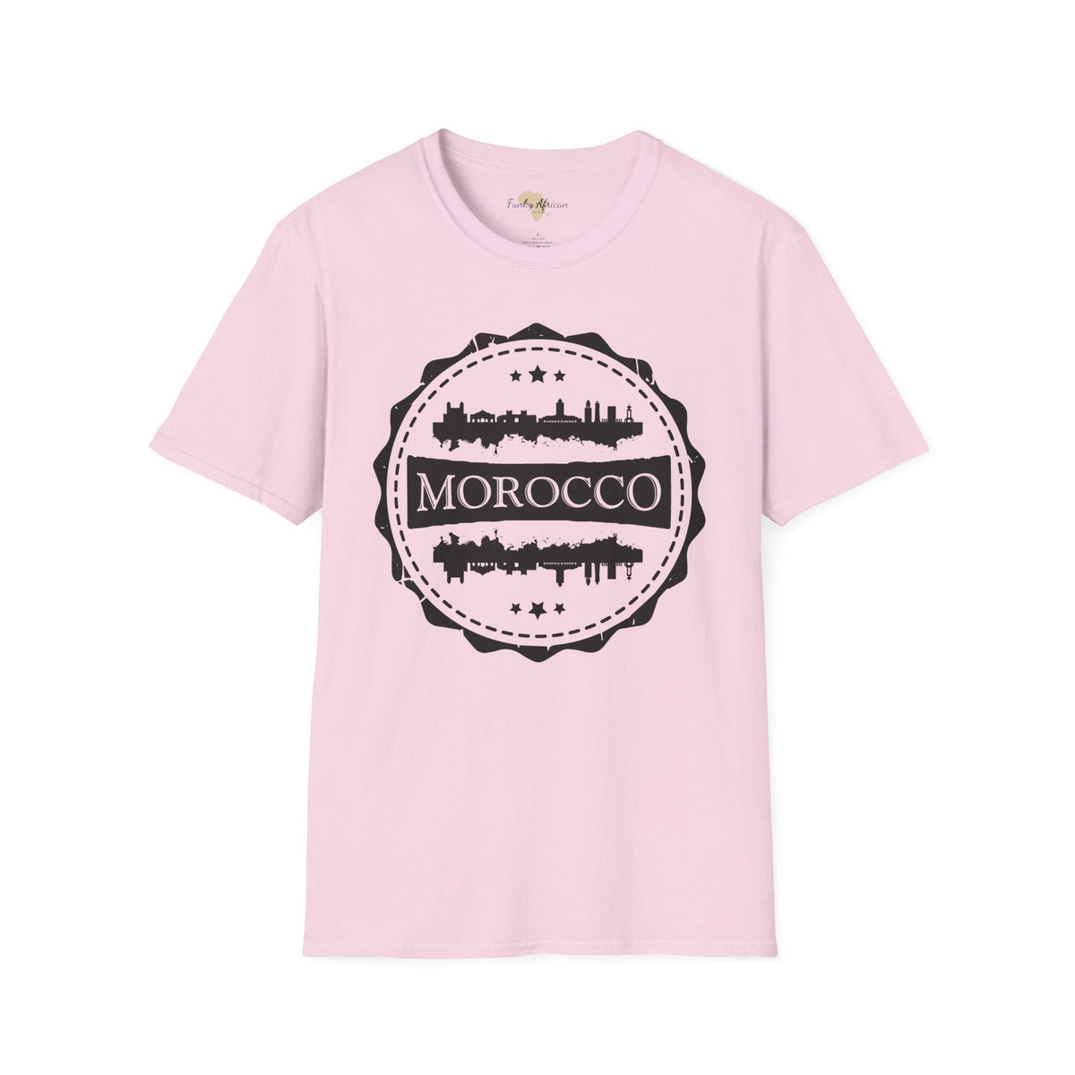 Morocco Stamp unisex tee Funky African