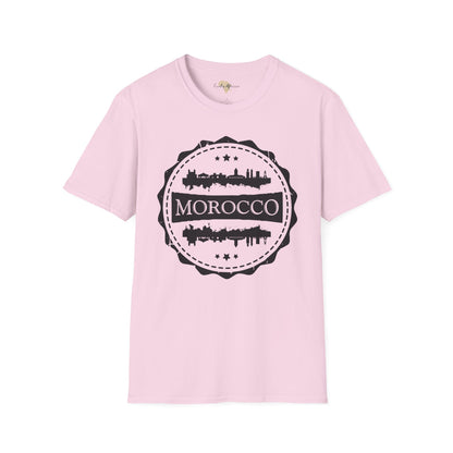 Morocco Stamp unisex tee