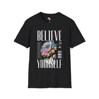 Believe in yourself unisex softstyle tee Funky African