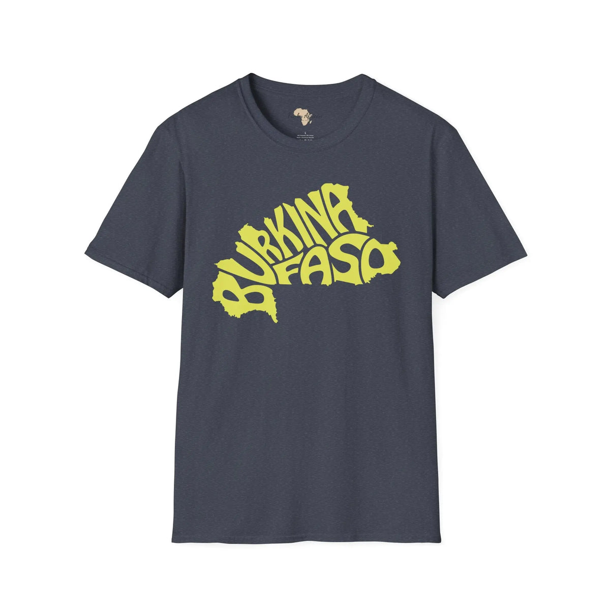 Burkina Faso cut unisex softstyle tee Funky African