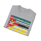 Mozambique strip unisex softstyle tee Funky African