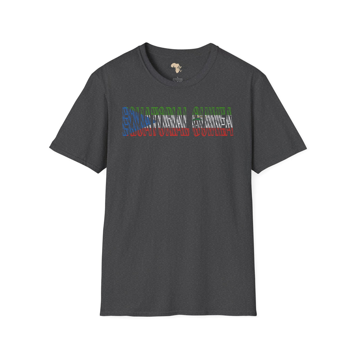Equatorial Guinea text unisex softstyle tee Funky African