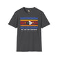 Eswatini strip unisex softstyle tee Funky African