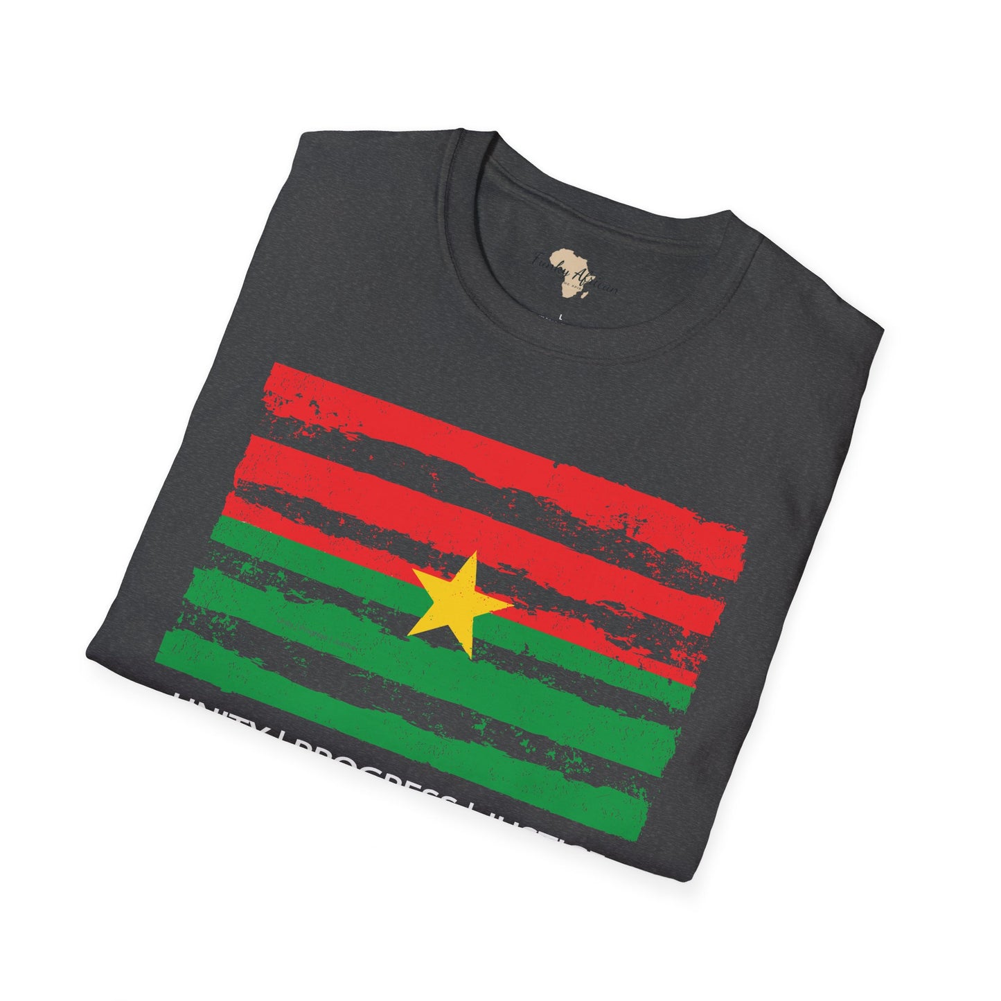 Burkina Faso strip unisex softstyle tee