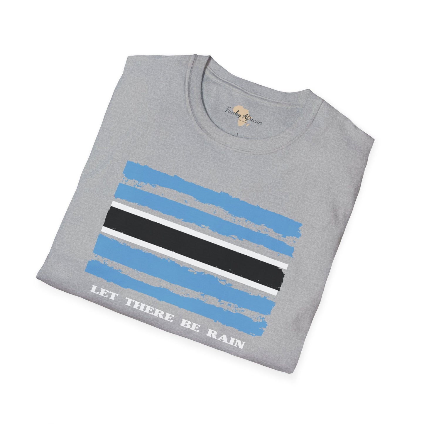 Botswana strip unisex softstyle tee