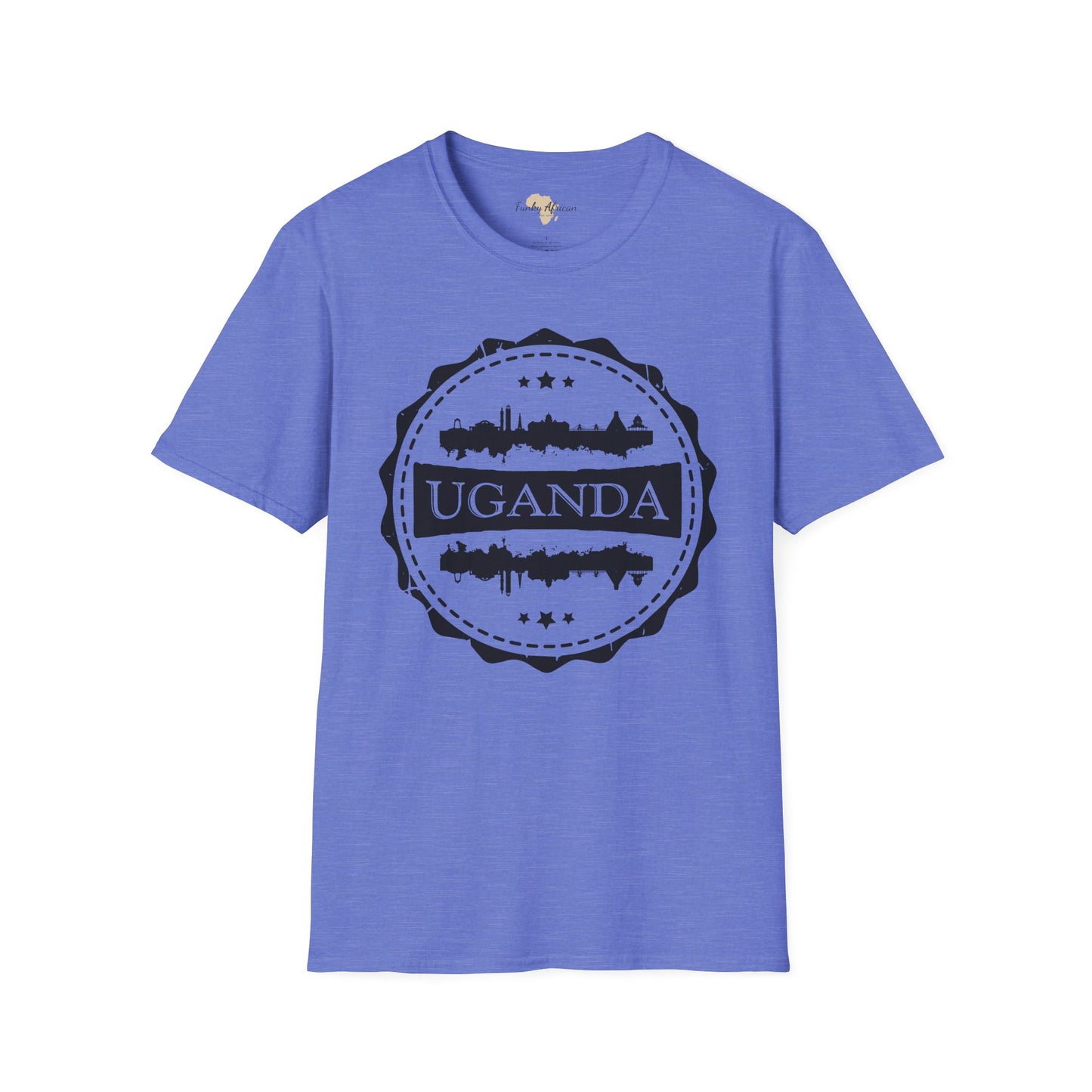 Uganda Stamp unisex tee