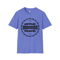 Uganda Stamp unisex tee Printify