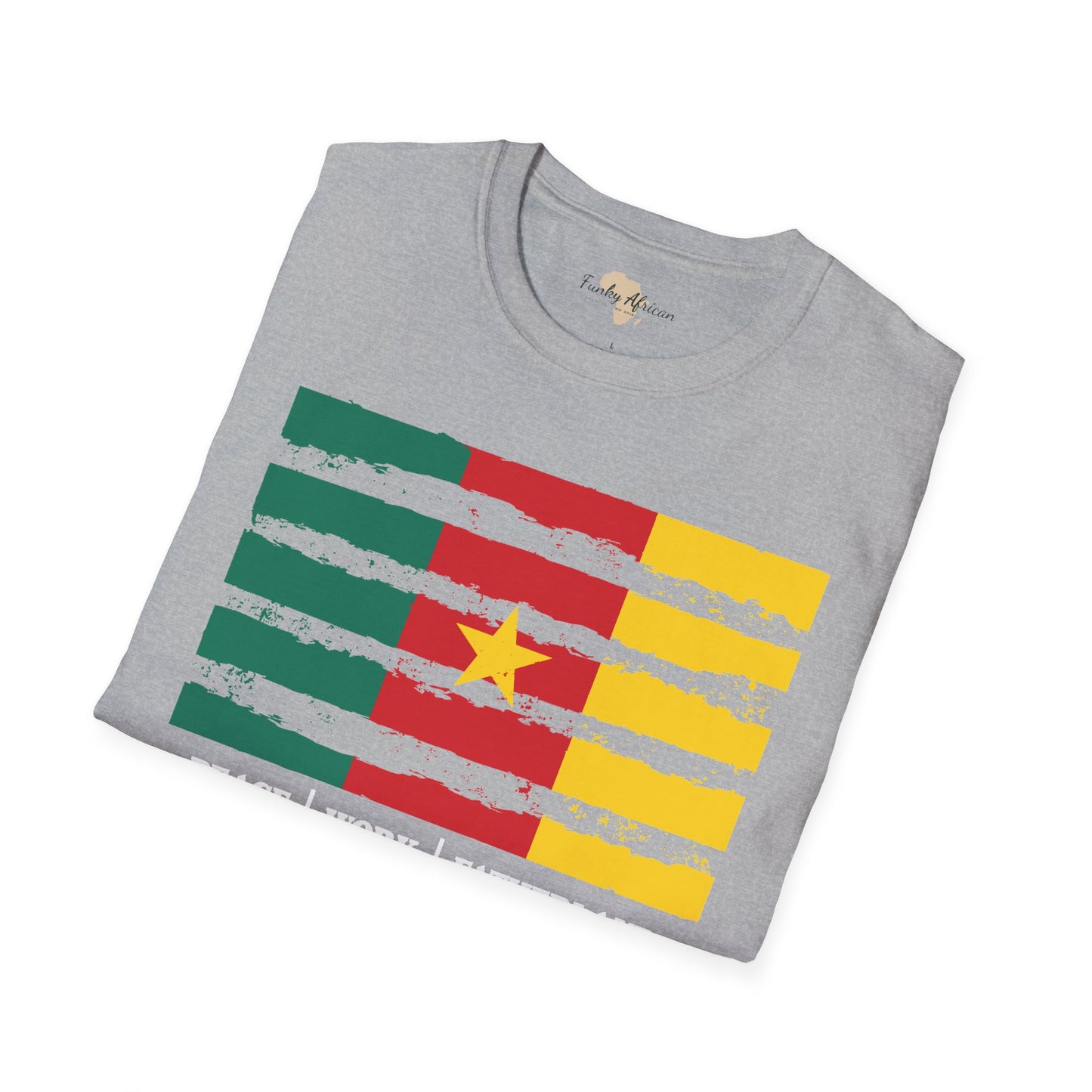 Cameroon strip unisex softstyle tee