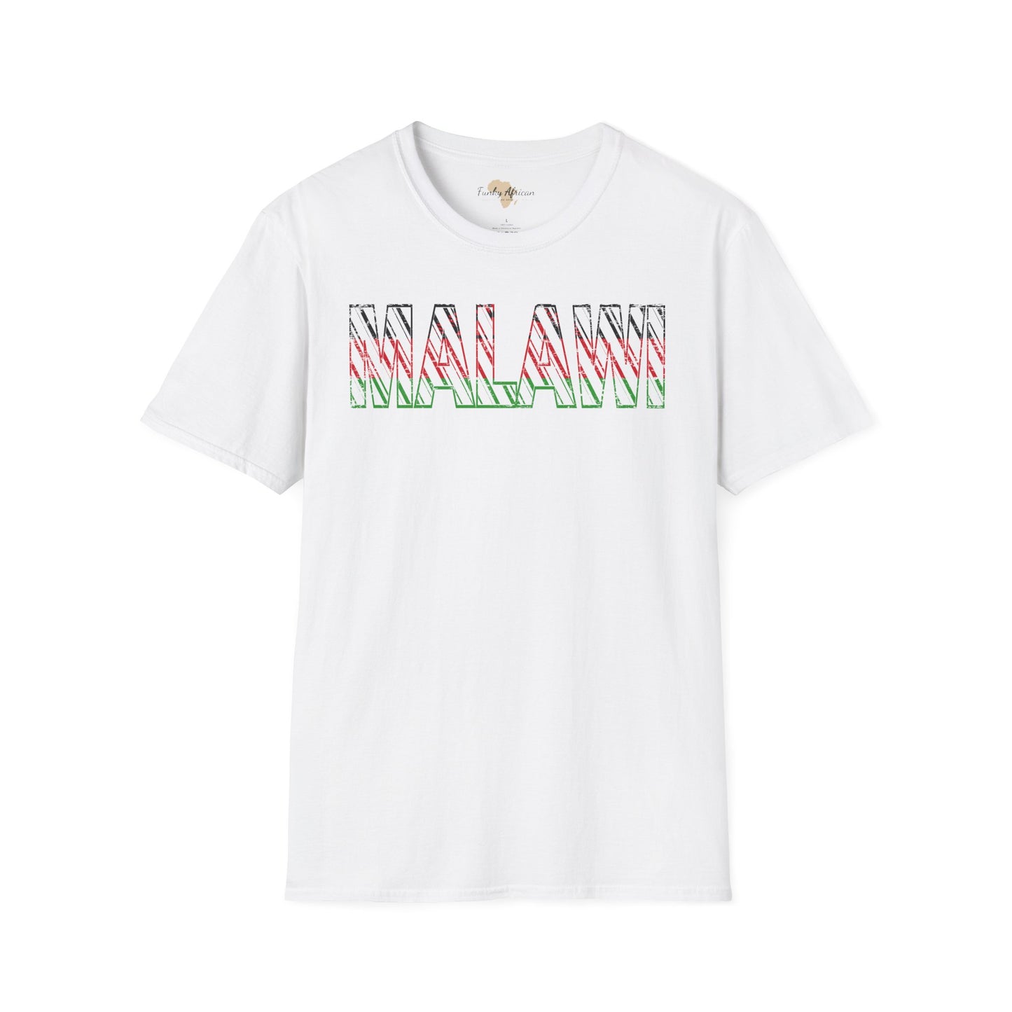 Malawi text unisex softstyle tee