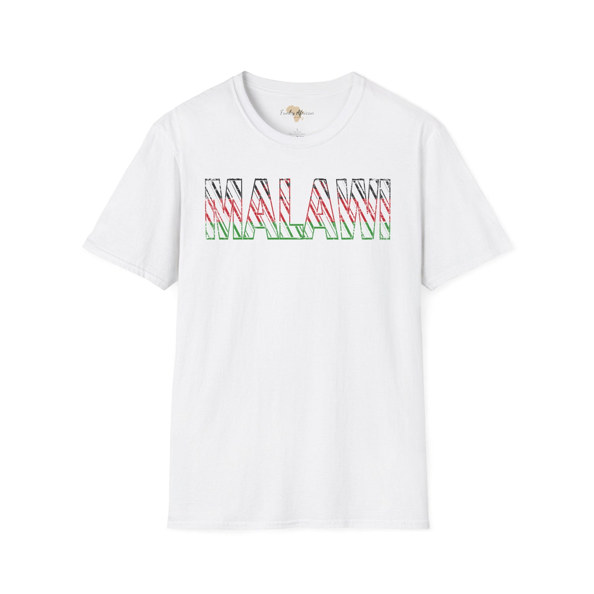Malawi text unisex softstyle tee Funky African