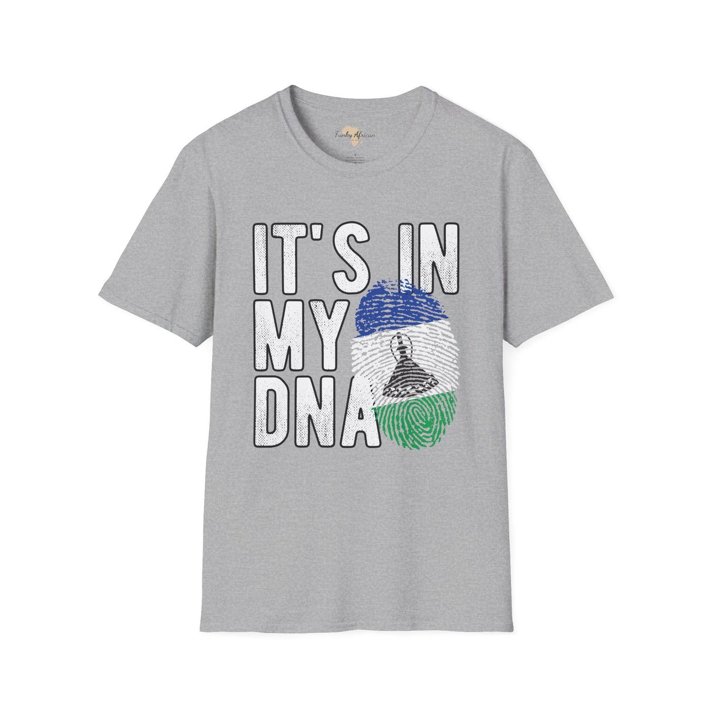 it's in my DNA unisex tee - Lesotho