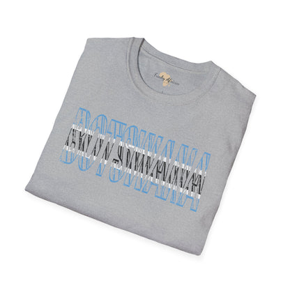 Botswana text unisex softstyle tee