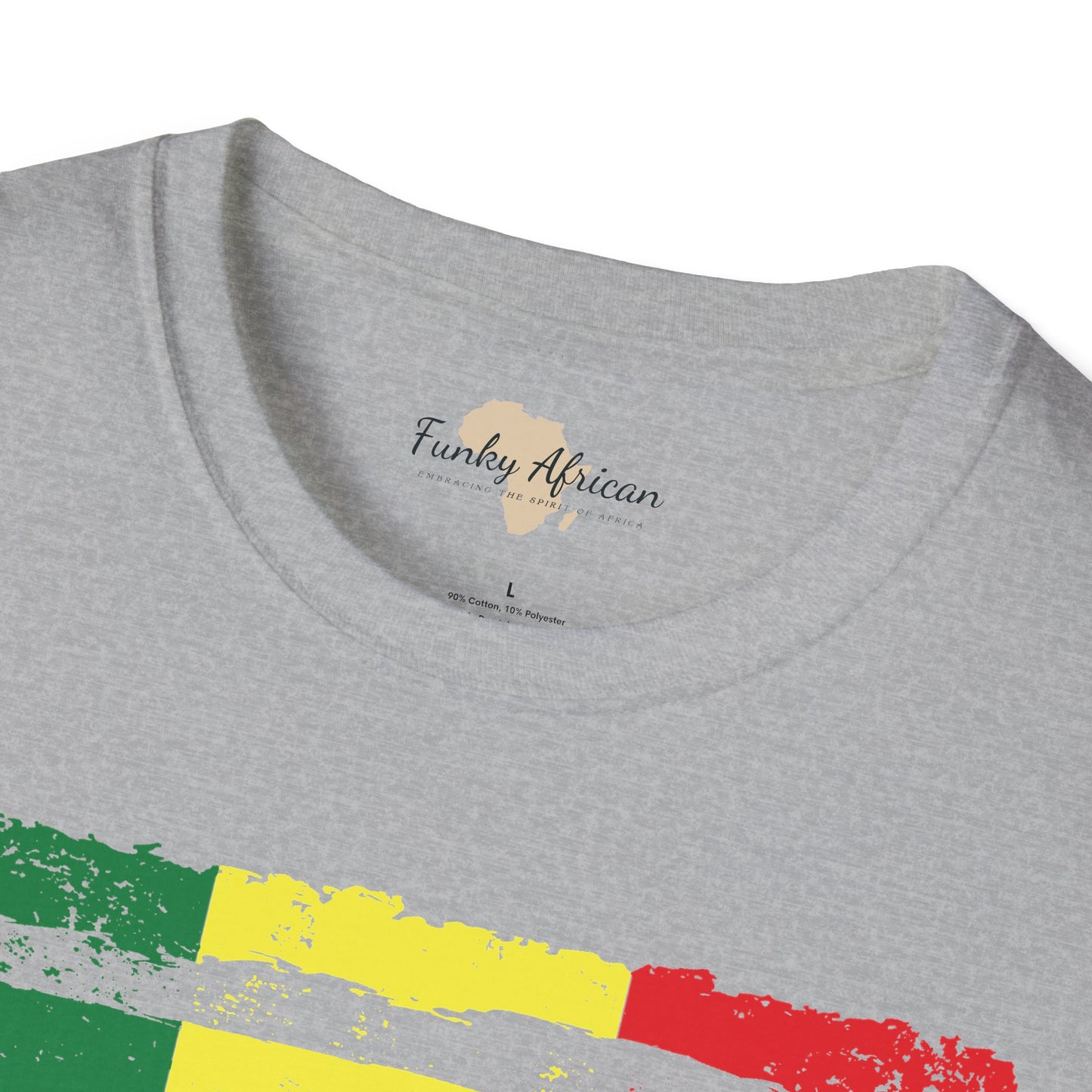 Senegal strip unisex softstyle tee