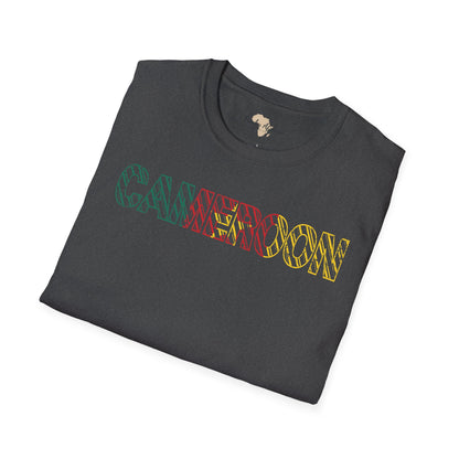 Cameroon text unisex softstyle tee