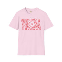 Tunisia text unisex softstyle tee Funky African
