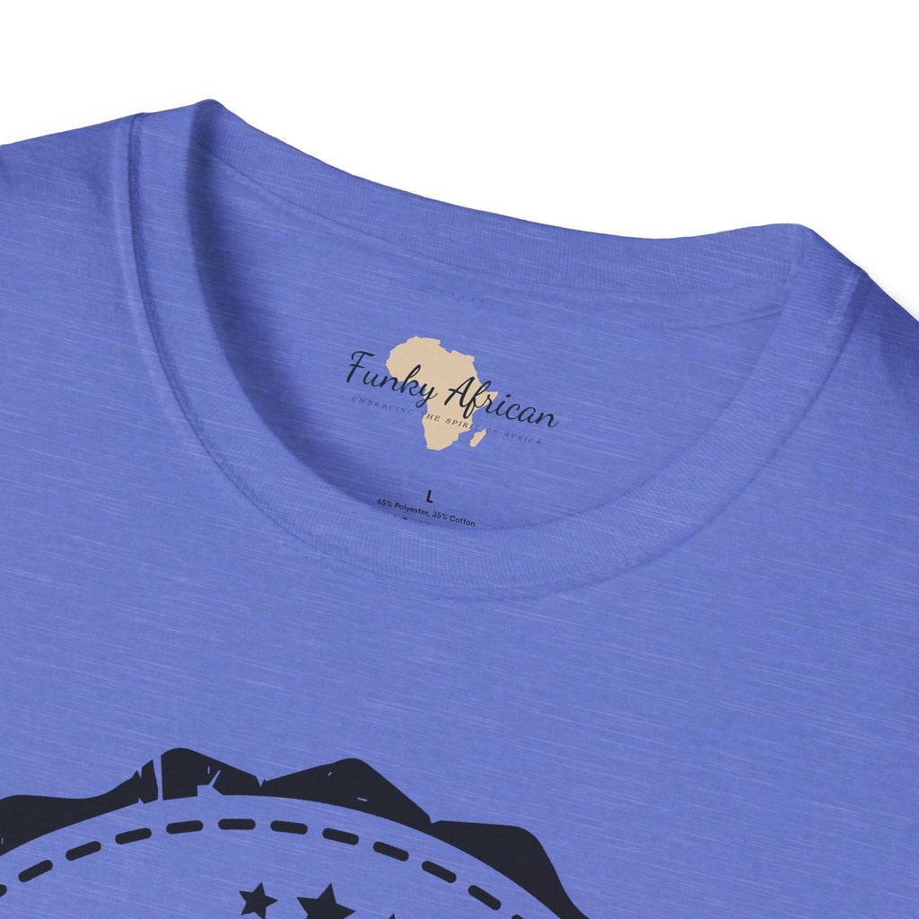 Mauritania Stamp unisex tee Funky African