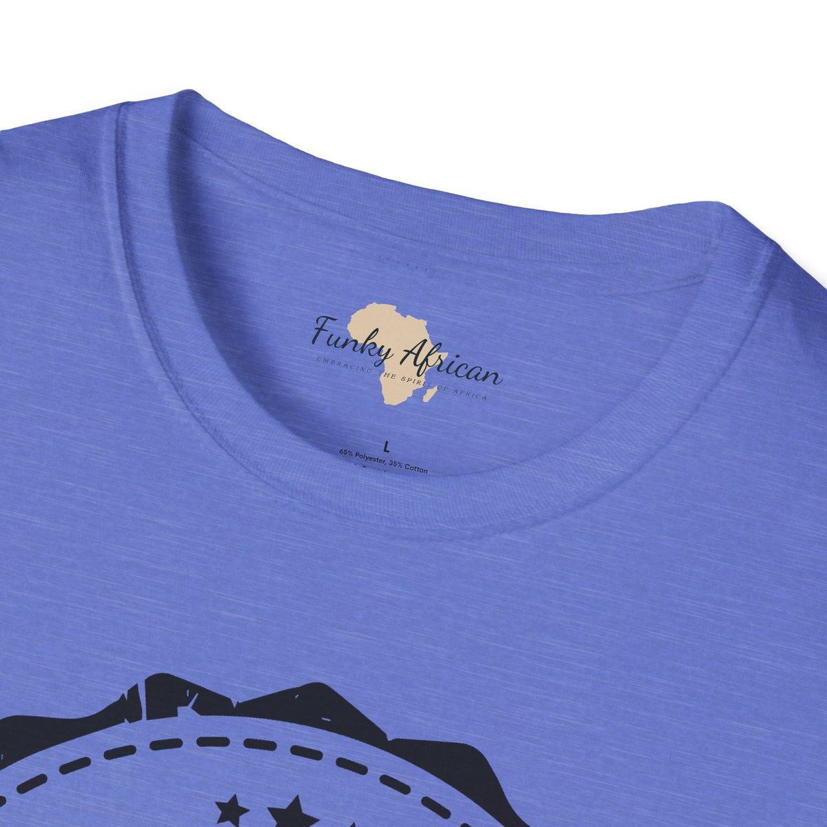 Mauritania Stamp unisex tee Funky African