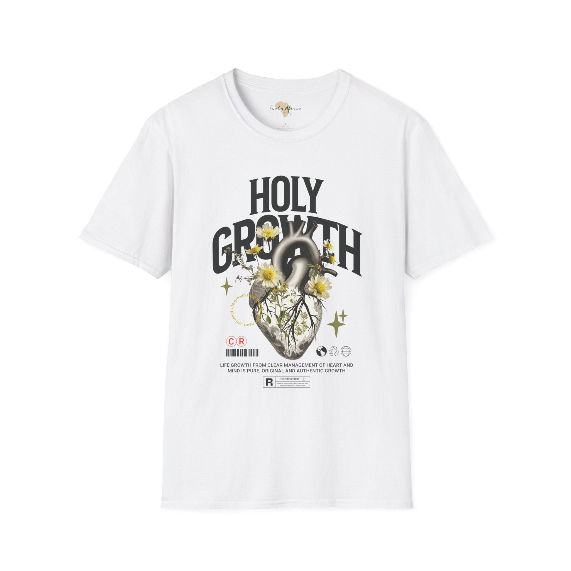 Holy growth unisex tee Funky African